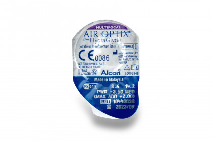 Air Optix plus Hydraglyde multifocal